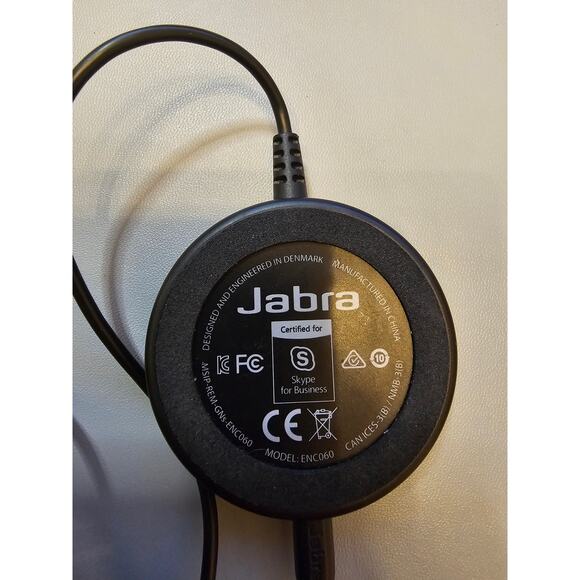 Jabra Evolve 20 Mono UC - Model: 230317 Stereo Headset - Black - Tested Working - Picture 3 of 3